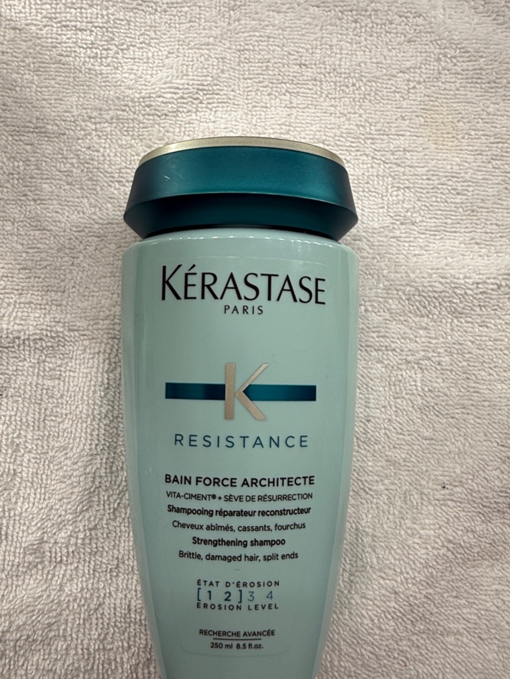 Kerastase Resistance Bain Force Architecte Strengthening shampoo New